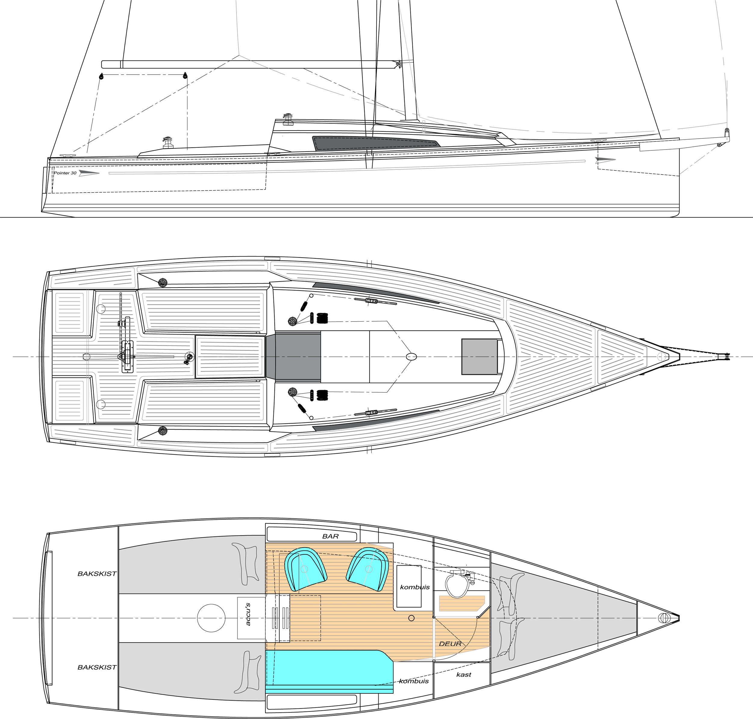 Pointer 30 Dekplan