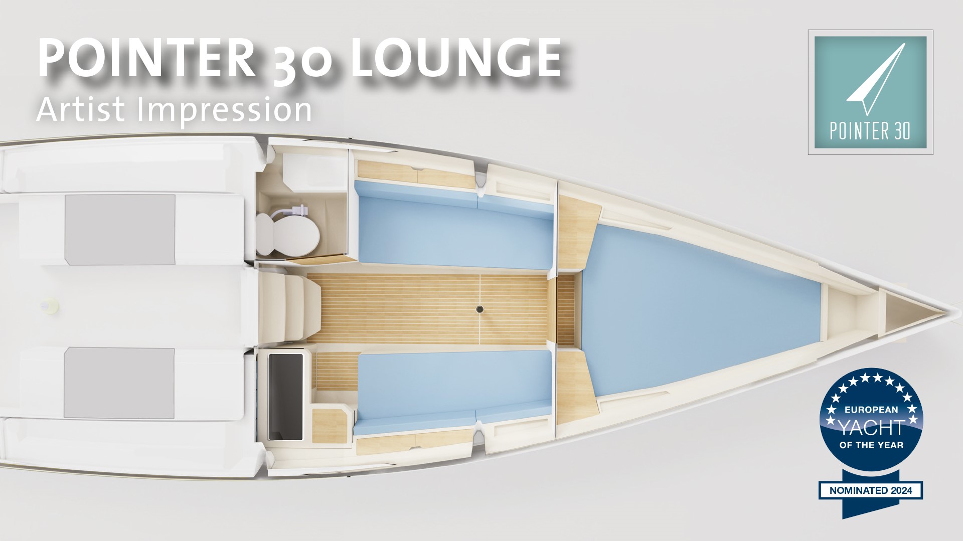 Pointer 30 Lounge Artist Impression